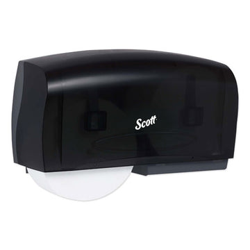 Scott® Essential Coreless Twin Jumbo Roll Tissue Dispenser, 20 X 6 X 11, Black freeshipping - TVN Wholesale